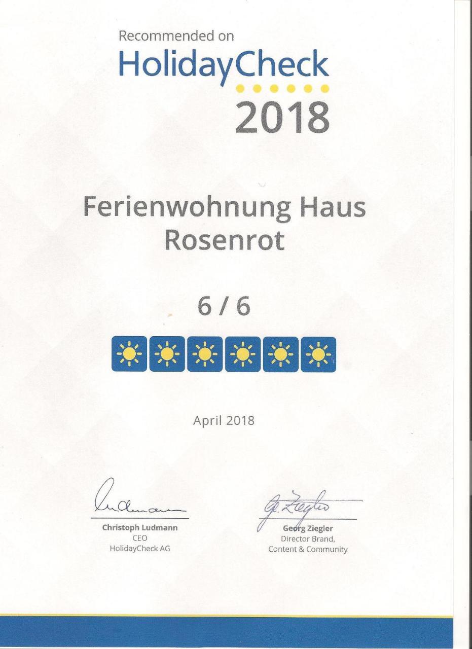 Апартаменти Haus Rosenrot Бішофсвізен Екстер'єр фото